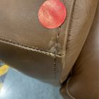 Open Box: Harris Leather Power Recliner - Saddle Leather Nut