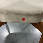 Open Box: Hyde Dining Chair - Deluxe Velvet Clay, Cool Walnut