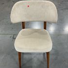 Open Box: Hyde Dining Chair - Deluxe Velvet Clay, Cool Walnut