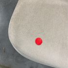 Open Box: Hyde Dining Chair - Deluxe Velvet Clay, Cool Walnut