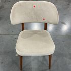 Open Box: Hyde Dining Chair - Deluxe Velvet Clay, Cool Walnut