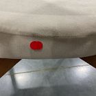 Open Box: Hyde Dining Chair - Deluxe Velvet Clay, Cool Walnut