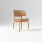 Open Box: Hyde Leather Dining Chair - Ludlow Leather Cumin, Blonde