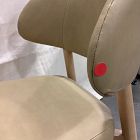 Open Box: Hyde Leather Dining Chair - Ludlow Leather Cumin, Blonde