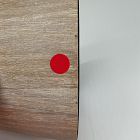 Open Box: Meyer Solid Wood Drink Table (11.5") - Cerused White