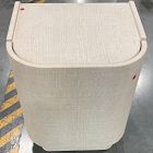 Open Box: Solstice Painted Raffia Nightstand (20") - Whitewash