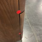 Open Box: Pierce &amp; Ward Burl Wood 6-Drawer Dresser (60") - Claro