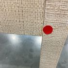 Open Box: Solstice Painted Raffia Desk (48") - Whitewash