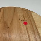 Open Box: Peyton Wood Decorative Box, Large (10.75"D) - Light Ash, Brass