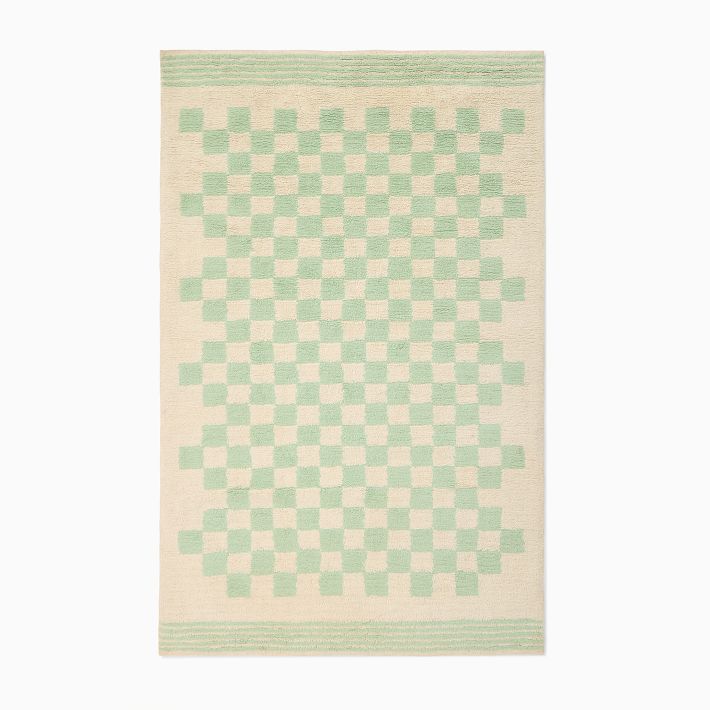 West Elm Checkered Rug