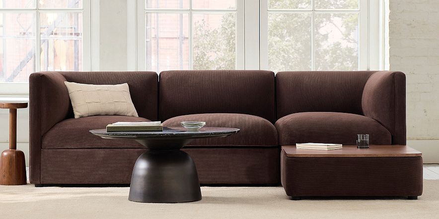 Velvet Sofa & Sectional Collections | West Elm
