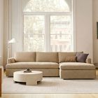 Haven High Profile 2-Piece Chaise Sectional (110")