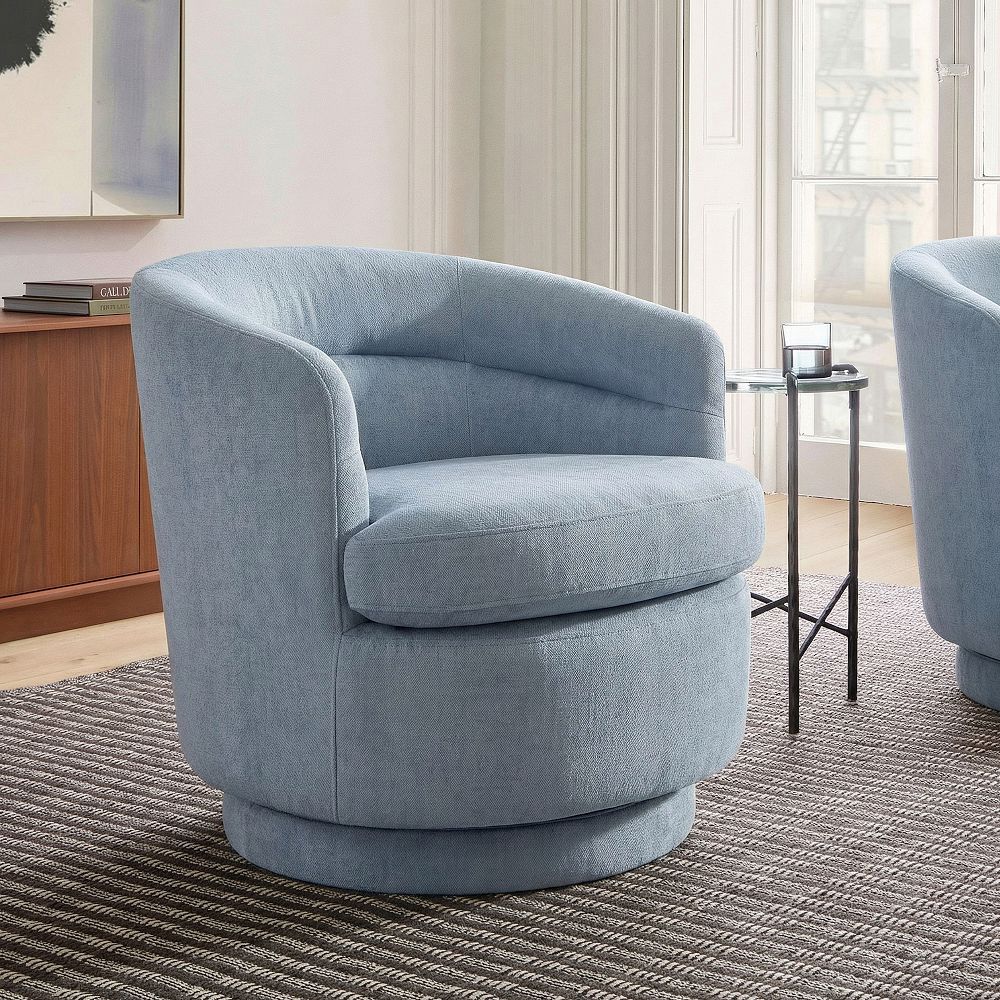 Viv Swivel Chair—Luxe Comfort & 360° Design | West Elm