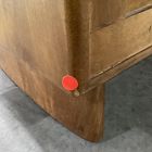 Open Box: Anton Solid Wood Grand Open Nightstand (28") - Burnt Wax