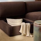 Silk Broad Stripe Pillow Cover