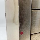 Open Box: Mid-Century Champagne Lacquer Jewelry Boxes, Large 13.5"H