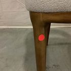 Open Box: Boerum Dining Chair - Performance Chenille Tweed Sand, Burnt Wax