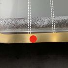 Open Box: Willow Fireplace Screen, Small (39"W x 26"H) - Antique Brass