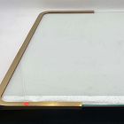 Open Box: Willow Fireplace Screen, Small (39"W x 26"H) - Antique Brass