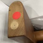 Open Box: Nils Chair Ottoman - Performance Chenille Crossweave Elm, Cool Walnut