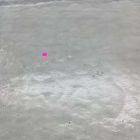 Open Box: Zelaina Cast Glass Side Table (12.5") - Burnished Charcoal