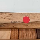 Open Box: StoneWon Designs Co. Hardwood Piano Key Hook Rack, 6 Hooks