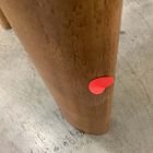 Open Box: Anton Dining Chair - Performance Distressed Velvet Midnight, Burnt Wax