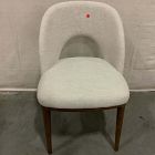 Open Box: Boerum Dining Chair - Performance Chenille Tweed Sand, Burnt Wax