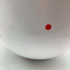 Open Box: Ciro Metal Standing Planter, Wide (14"D x 16"H) - White/Gold