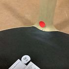 Open Box: Dolores Leather Side Table (16") - Ludlow Cumin