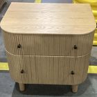 Open Box: Ellington Nightstand (24") - Blonde, Dark Bronze