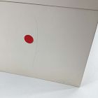 Open Box: Modern Fluted Jewelry Box, Grand (7.5"H) - White