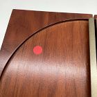 Open Box: Modern Shaped Jewelry Box, Cube (10"H) - Cool Walnut