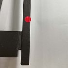 Open Box: Pierce Marble Console (35") - Dark Bronze, Blonde