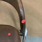 Open Box: Scooper Ash Wood Leather Counter Stool (38.75") - Sonoma Cocoa