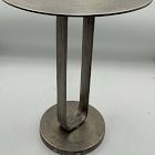 Open Box: Alistair Side Table (17.5") - Raw Antique Nickel