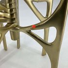 Open Box: Art Deco Metal Menorah