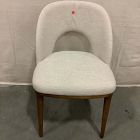 Open Box: Boerum Dining Chair - Performance Chenille Tweed Sand, Burnt Wax