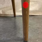 Open Box: Boerum Dining Chair - Performance Distressed Velvet Graphite, Burnt Wax