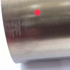 Open Box: Ciro Metal Standing Planter, Tall (12"D x 24"H) - White/Gold