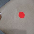 Open Box: Clyde Leather Dining Chair - Ludlow Leather Cumin, Acorn