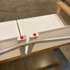 Open Box: Cusco Outdoor Textilene® Sofa (78") - Textilene Alabaster, Reef