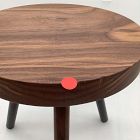 Open Box: Dining Stool - Walnut, Black