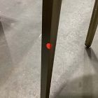 Open Box: Elwell Marble Side Table (16") - Vintage Brass