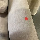 Open Box: Haven Sofa (60"W, 39"D), Multi Seat - Performance Chenille Crossweave Sand