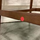 Open Box: Hyde Counter Stool (26") - Deco Weave Sand, Cool Walnut