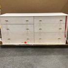 Open Box: Kids Modernist 6-Drawer Dresser (56") - White, Winter Wood
