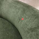 Open Box: Laurent Left-Arm Wedge Chaise - Performance Distressed Velvet Juniper, Blonde