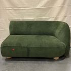 Open Box: Laurent Right-Arm 2 Seater Sofa - Performance Distressed Velvet Juniper, Blonde