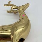 Open Box: Metal Object, Standing Reindeer - Brass